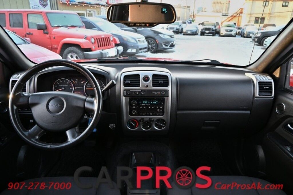 2012 GMC Canyon SLE-2 - 3.7L - 4X4 - Crew Cab - Power Windows & Door Locks - Block Heater - Fog Lights - CD/MP3 Player - A/C - Bedliner - Tow Package - Only 22K Miles Anchorage AK