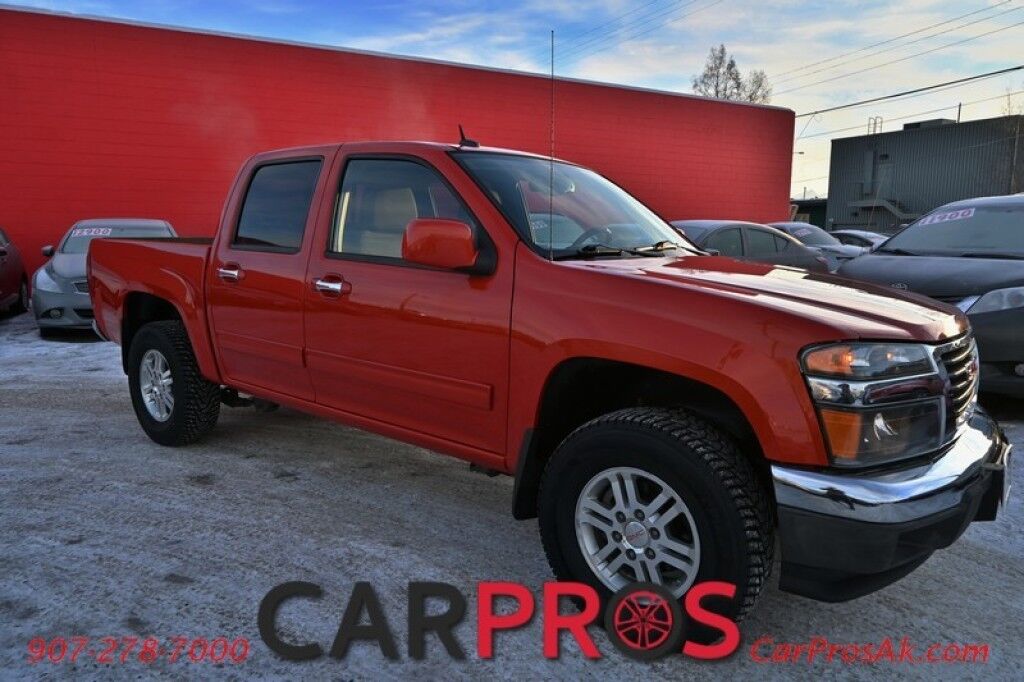 2012 GMC Canyon SLE-2 - 3.7L - 4X4 - Crew Cab - Power Windows & Door Locks - Block Heater - Fog Lights - CD/MP3 Player - A/C - Bedliner - Tow Package - Only 22K Miles Anchorage AK