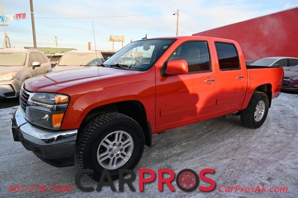 2012 GMC Canyon SLE-2 - 3.7L - 4X4 - Crew Cab - Power Windows & Door Locks - Block Heater - Fog Lights - CD/MP3 Player - A/C - Bedliner - Tow Package - Only 22K Miles