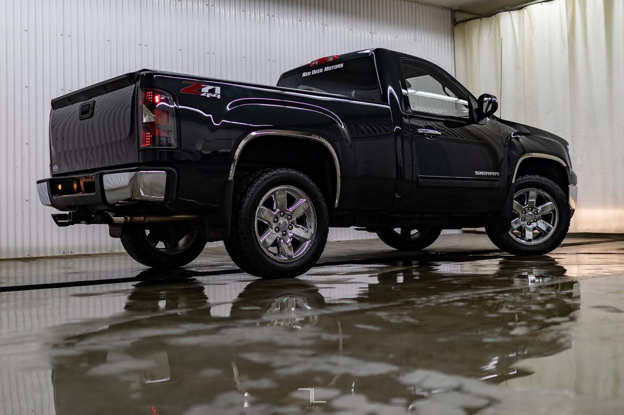 2012 GMC Sierra 1500 4x4 Reg Cab SLE Z71 Shortbox Exhaust Red Deer AB