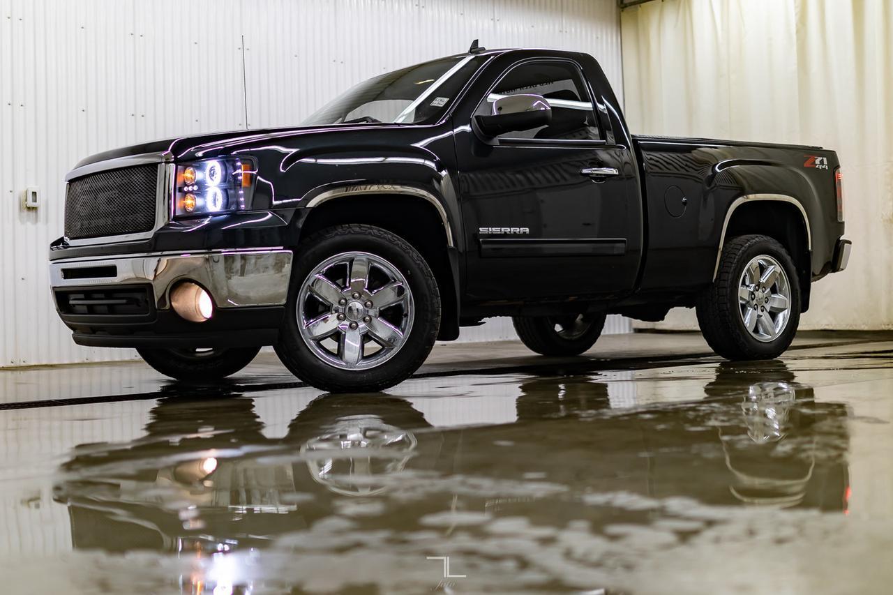 2012 GMC Sierra 1500 4x4 Reg Cab SLE Z71 Shortbox Exhaust Red Deer AB