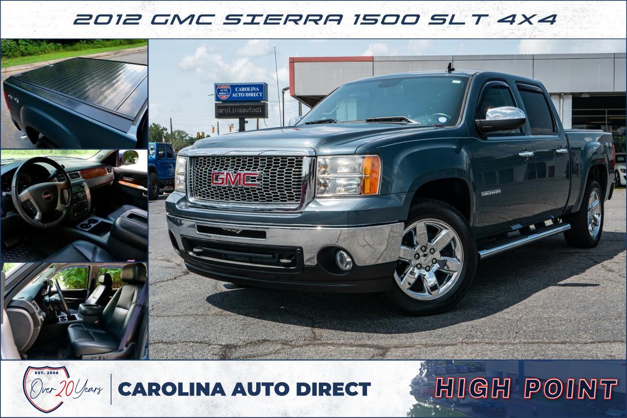 2012 GMC Sierra 1500 SLT 4X4 / Convenience Package / Heated & Cooled Seats!