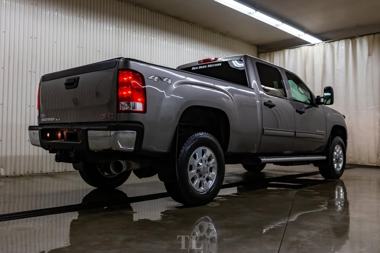 2012 GMC Sierra 2500HD 4x4 Crew Cab SLE Diesel BCam Red Deer AB