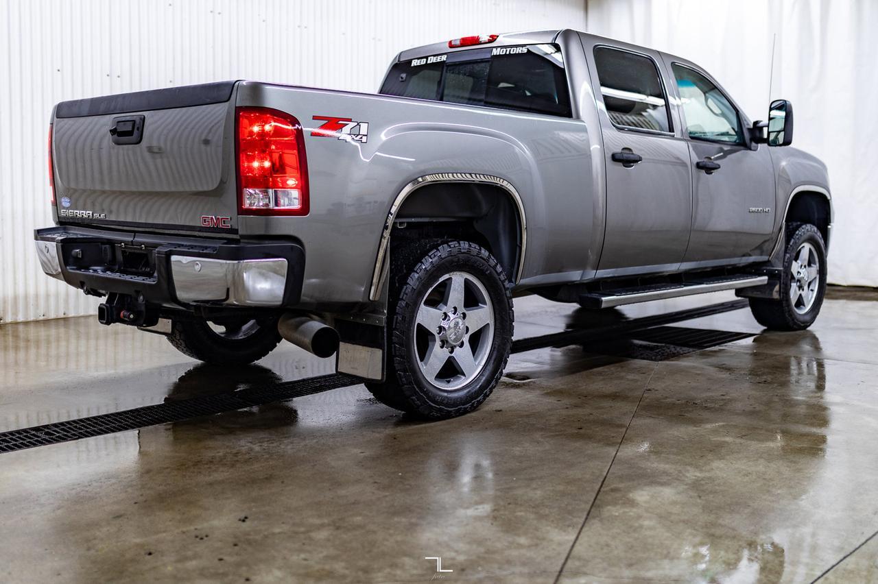 2012 GMC Sierra 2500HD 4x4 Crew Cab SLE Z71 Diesel Leather BCam Red Deer AB