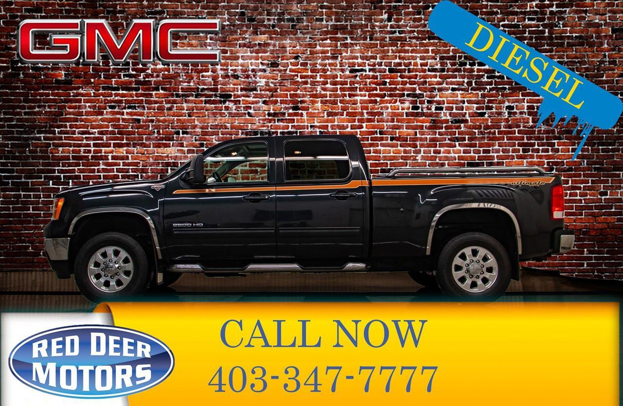 2012 GMC Sierra 2500HD 4x4 Crew Cab SLT Ultimate GFX Diesel Red Deer AB