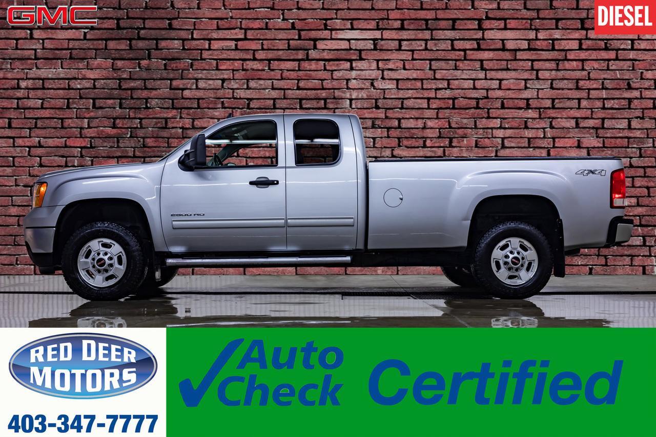 2012 GMC Sierra 2500HD 4x4 Ext Cab SLE Longbox Diesel BCam Red Deer AB