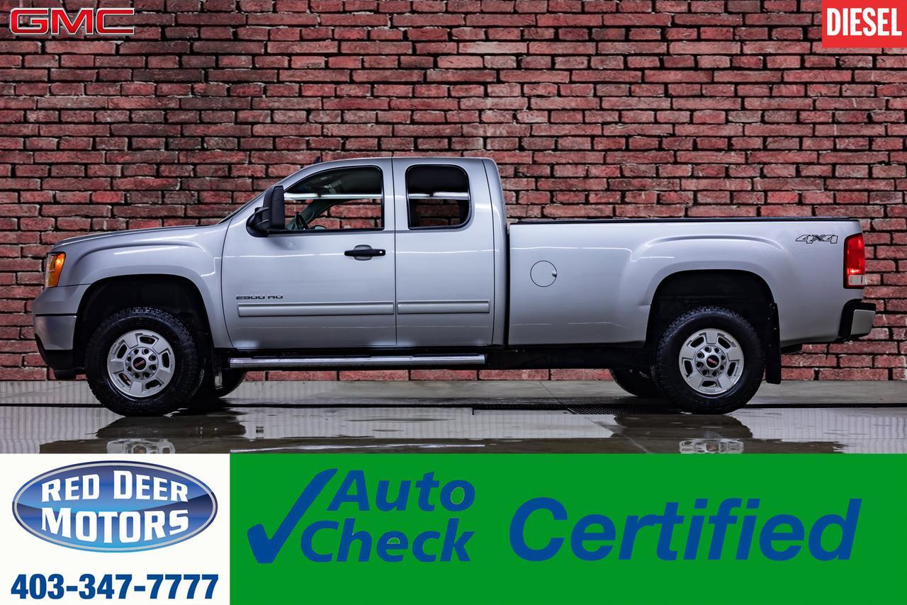 2012 GMC Sierra 2500HD 4x4 Ext Cab SLE Longbox Diesel BCam