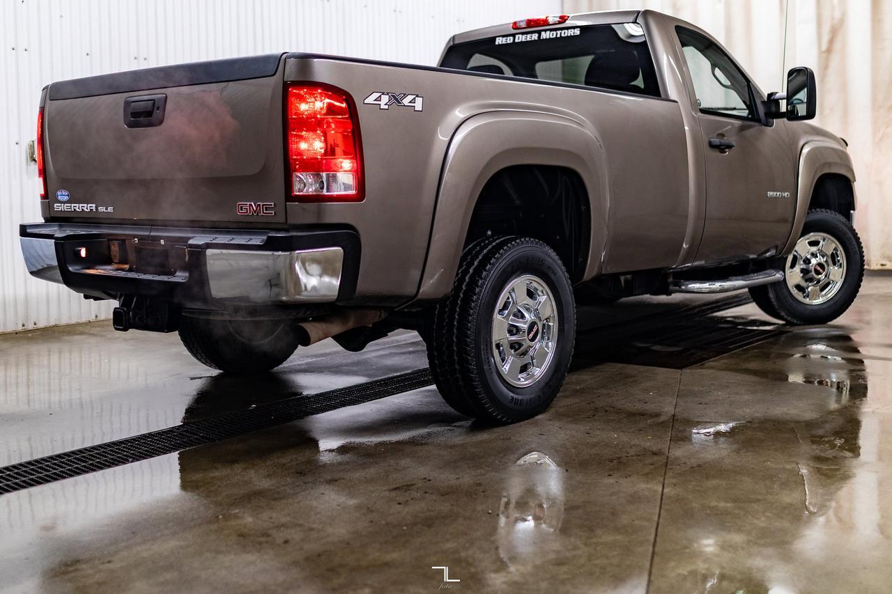 2012 GMC Sierra 2500HD 4x4 Reg Cab SLE Red Deer AB