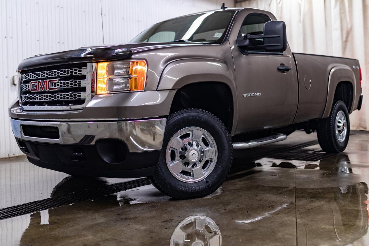 2012 GMC Sierra 2500HD 4x4 Reg Cab SLE Red Deer AB