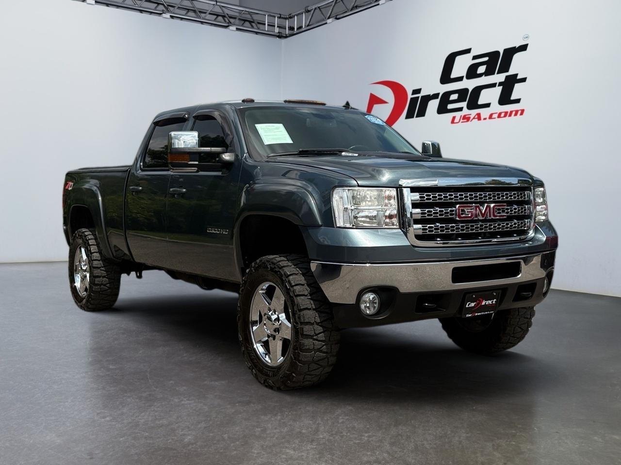 2012 GMC Sierra 2500HD SLT, BED LINER, LIFTED, BACKUP CAMERA, TOW PACKAGE, HARD TONNEAU COVER, LOW MILEAGE, CLEAN CARFAX, JUMP IN THIS CHEVY TODAY! Virginia Beach VA