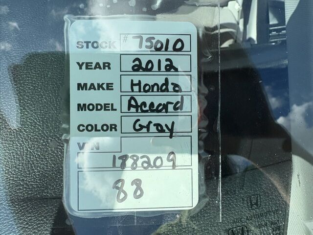 2012 Honda Accord LX Jacksonville FL