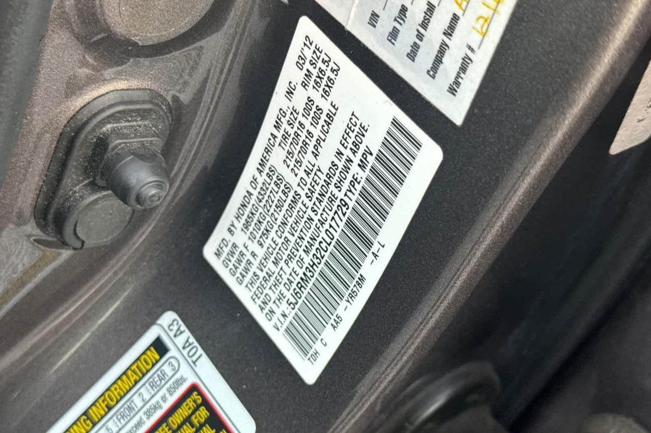 2012 Honda CR-V LX Roseville CA