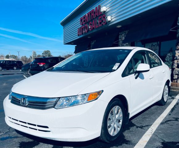 2012 Honda Civic- SAR LX Sedan 5-Speed AT