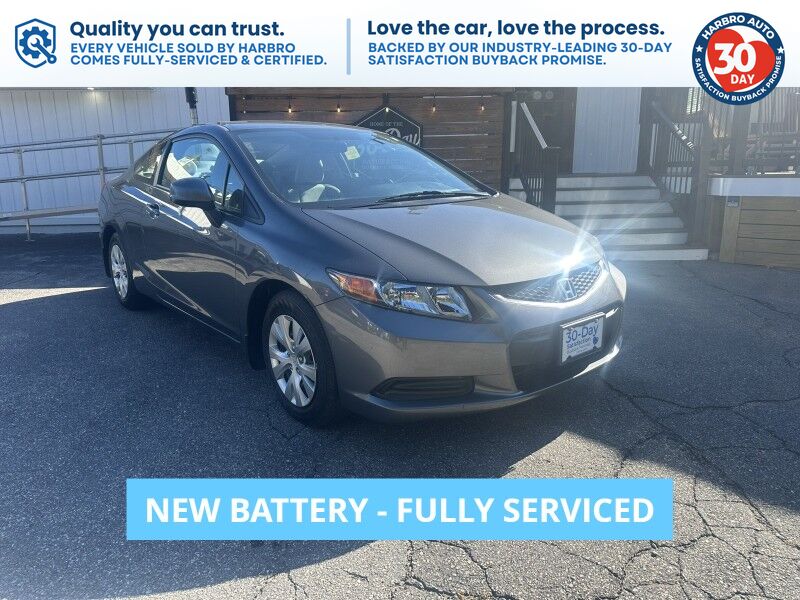 2012 Honda Civic Cpe LX - ONLY 19K ORIGINAL MILES