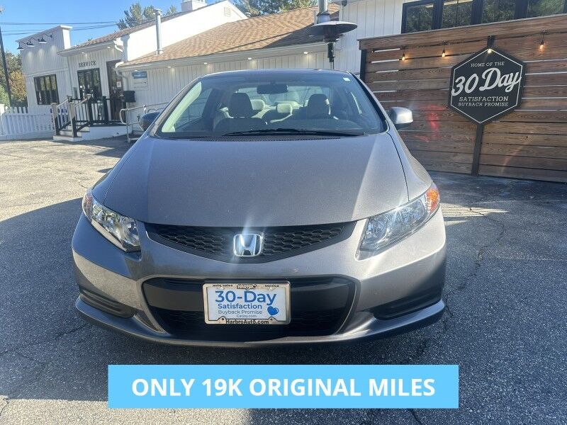 2012 Honda Civic Cpe LX - ONLY 19K ORIGINAL MILES Webster MA