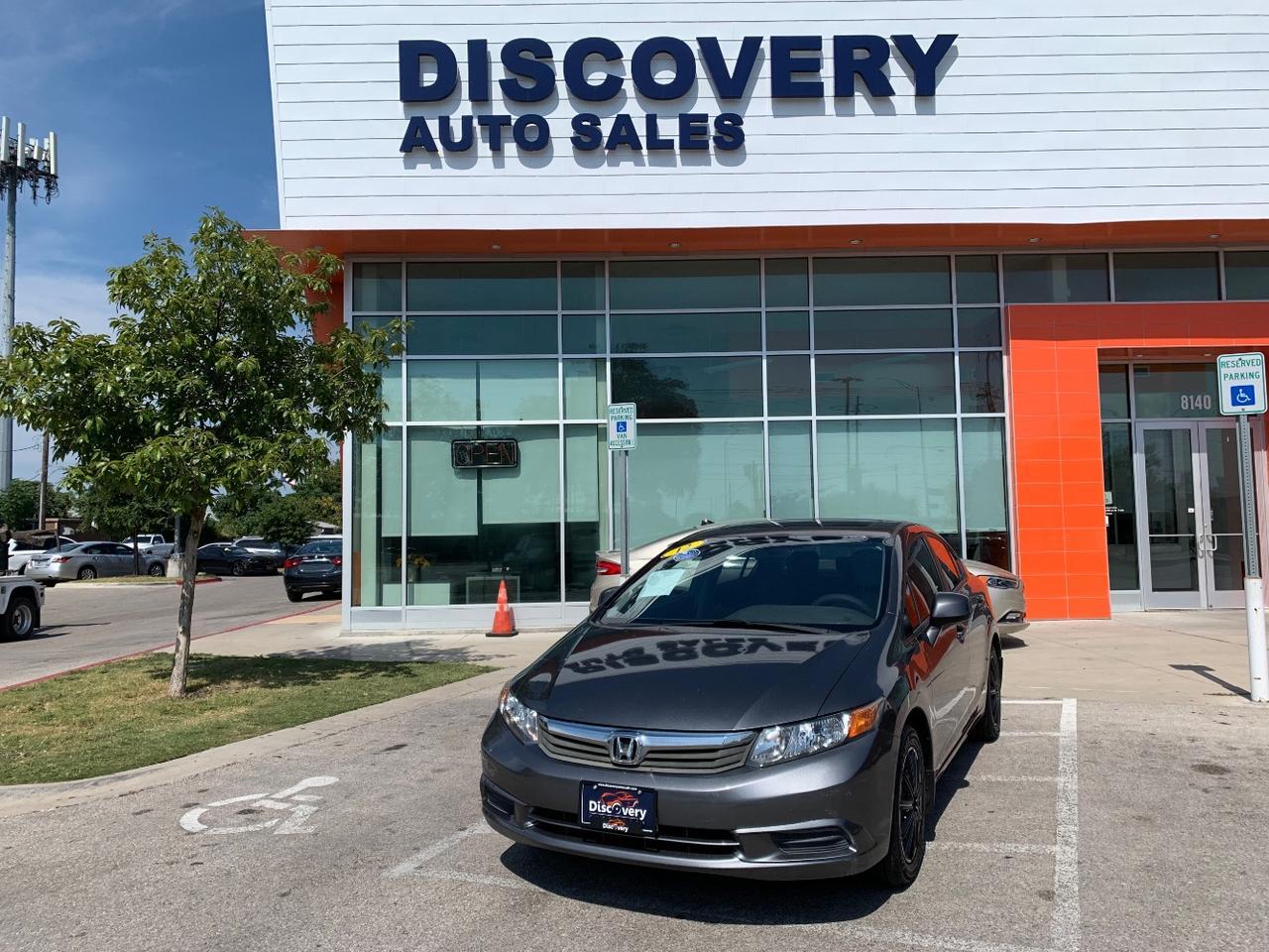 2012 Honda Civic EX Sedan 5-Speed AT