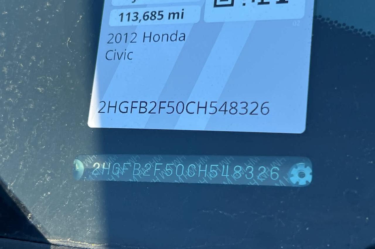 2012 Honda Civic LX Roseville CA