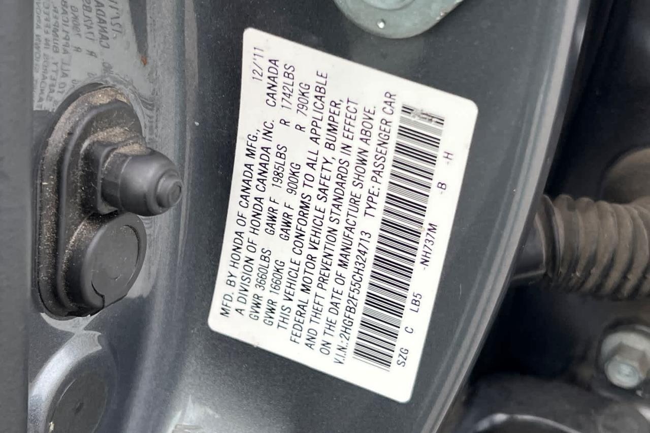 2012 Honda Civic LX Roseville CA