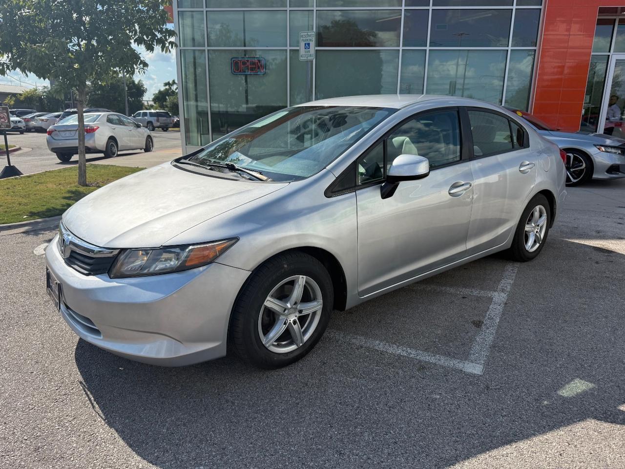 2012 Honda Civic LX Sedan 5-Speed AT Austin TX