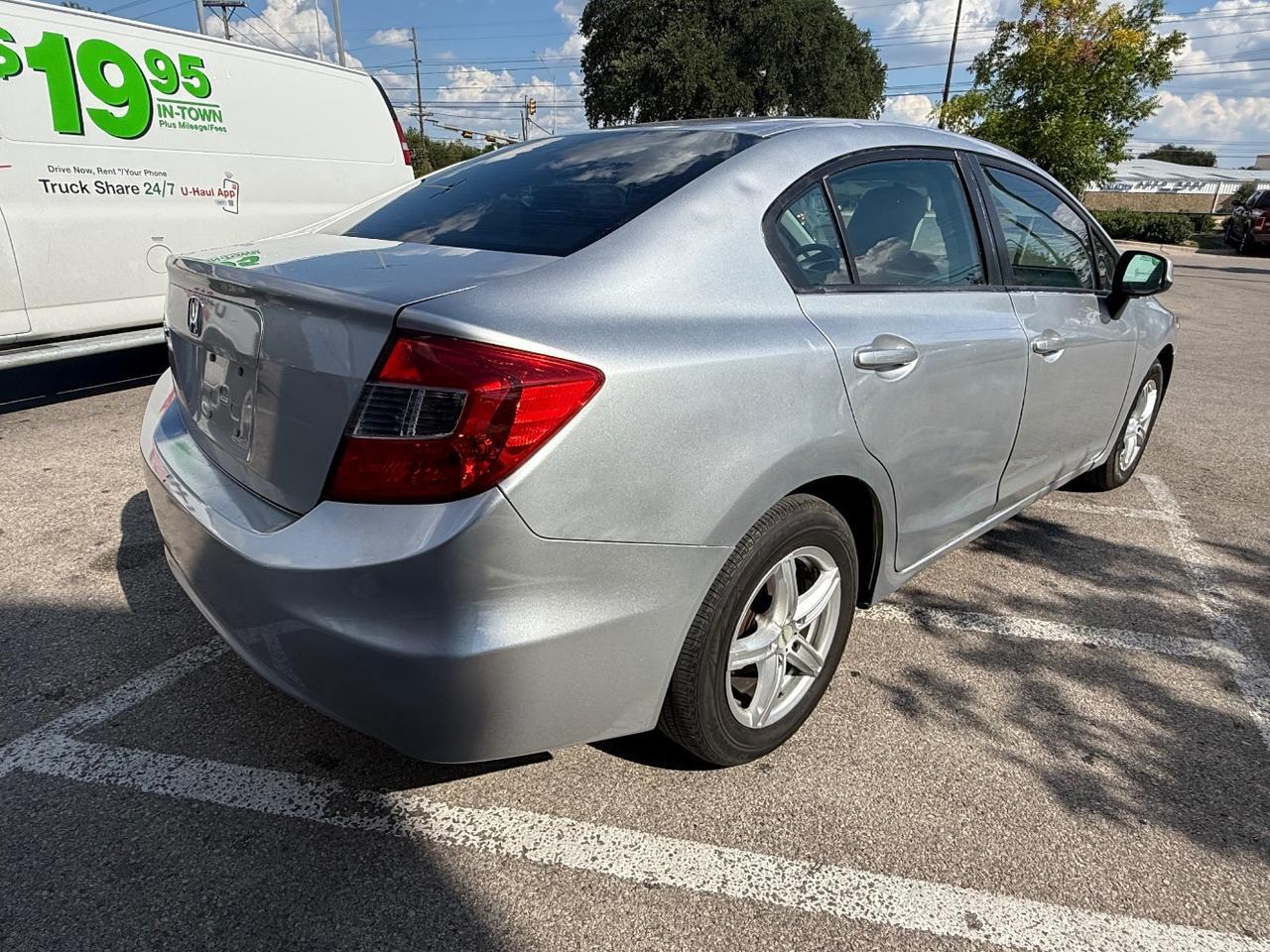 2012 Honda Civic LX Sedan 5-Speed AT Austin TX