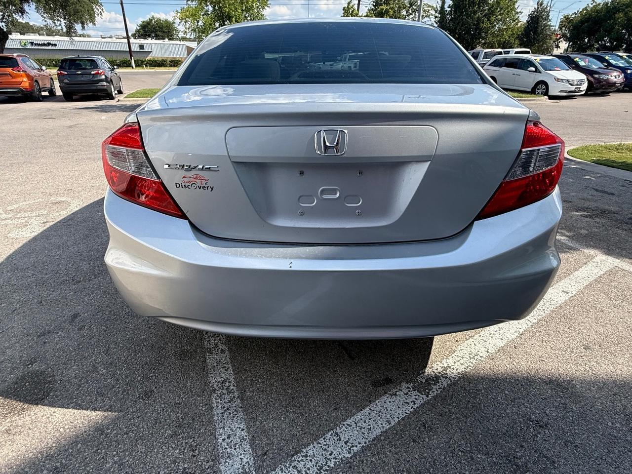 2012 Honda Civic LX Sedan 5-Speed AT Austin TX