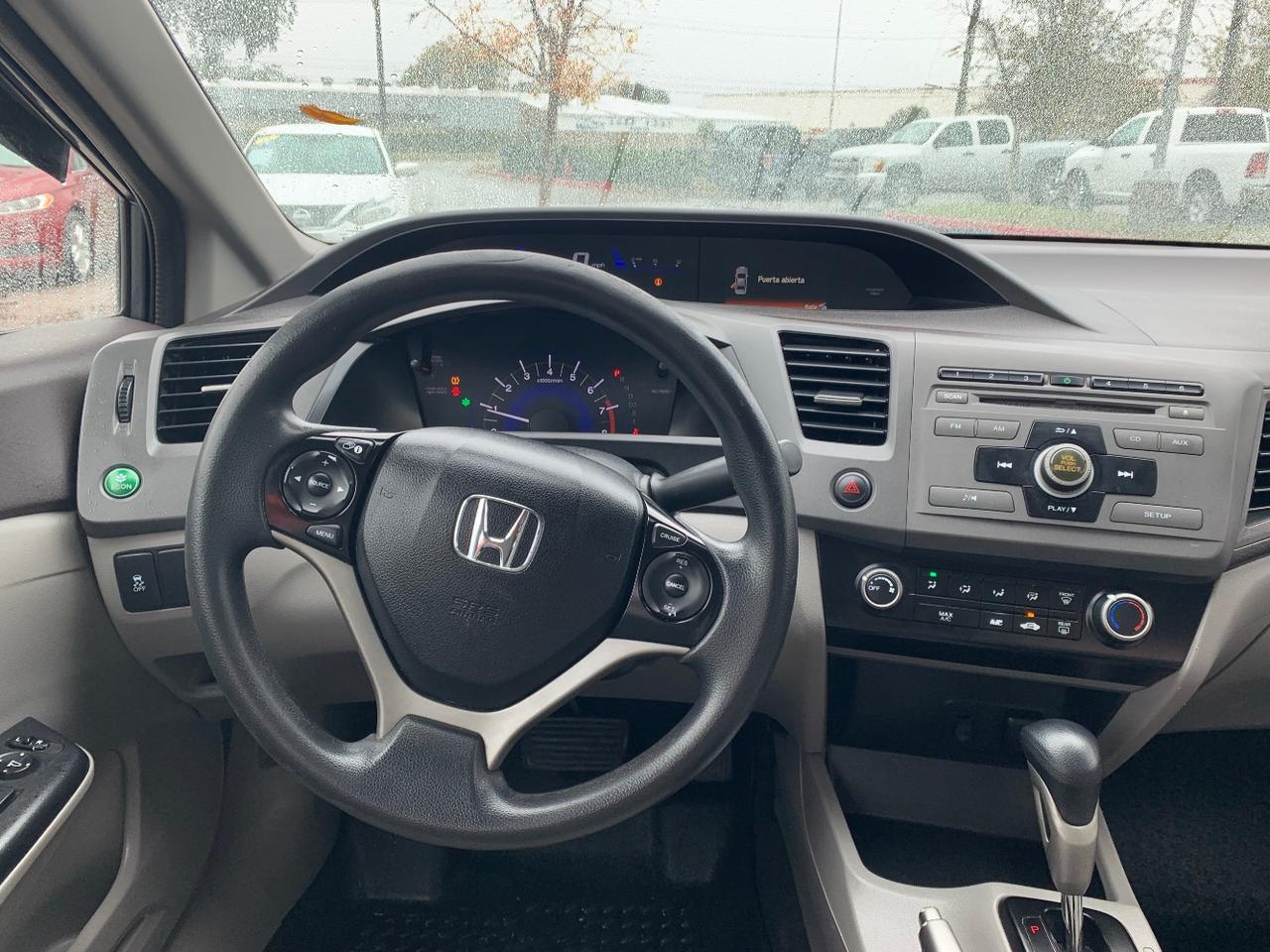 2012 Honda Civic LX Sedan 5-Speed AT Austin TX