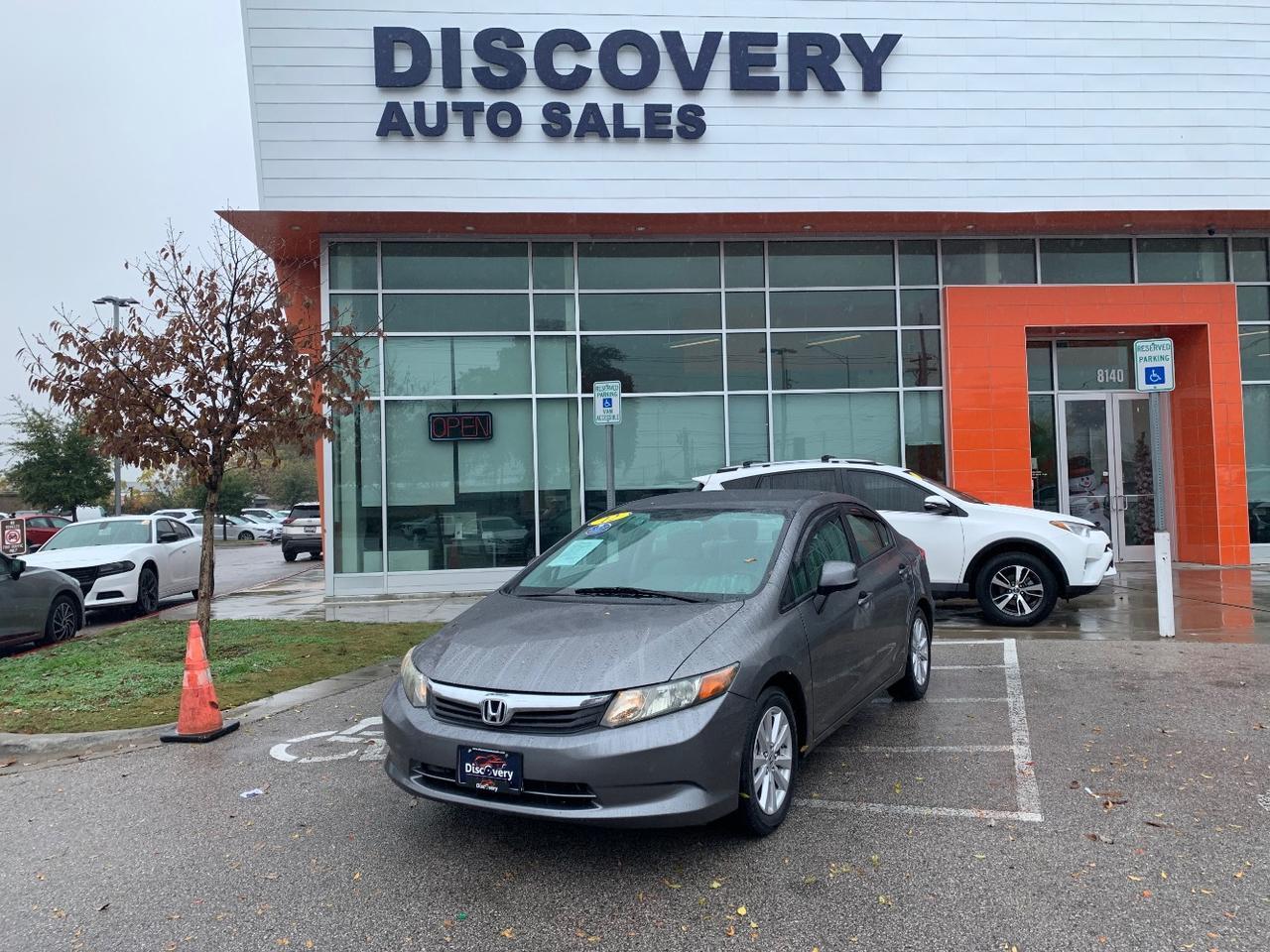 2012 Honda Civic LX Sedan 5-Speed AT