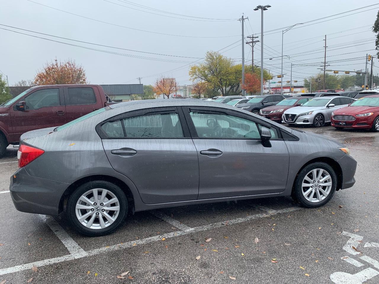 2012 Honda Civic LX Sedan 5-Speed AT Austin TX