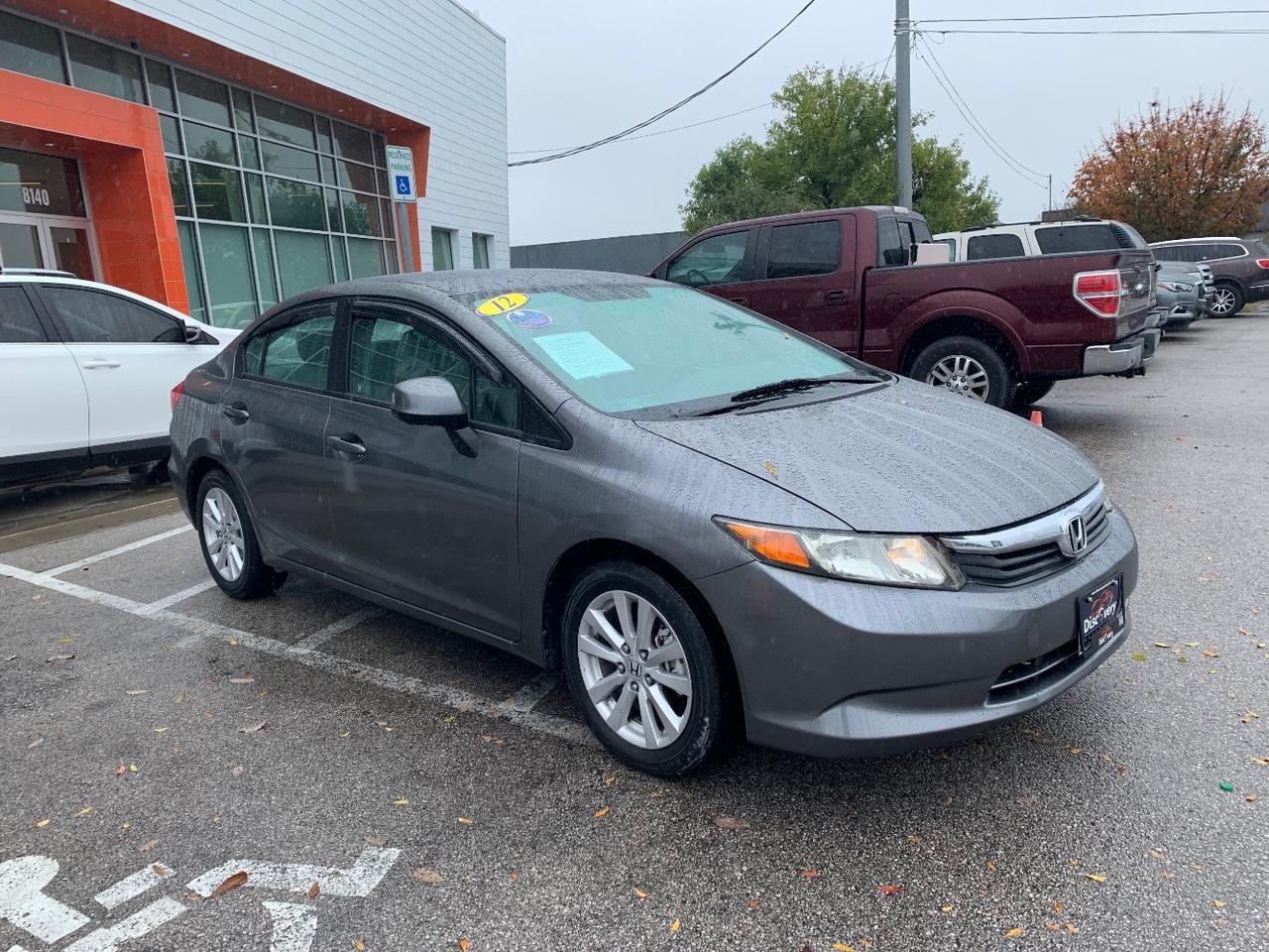 2012 Honda Civic LX Sedan 5-Speed AT Austin TX