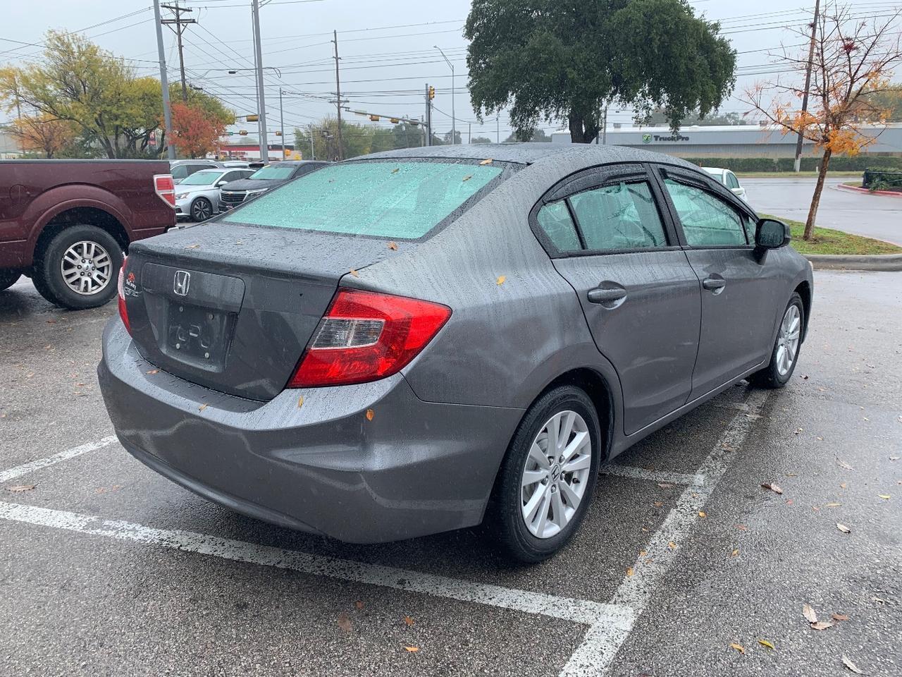 2012 Honda Civic LX Sedan 5-Speed AT Austin TX