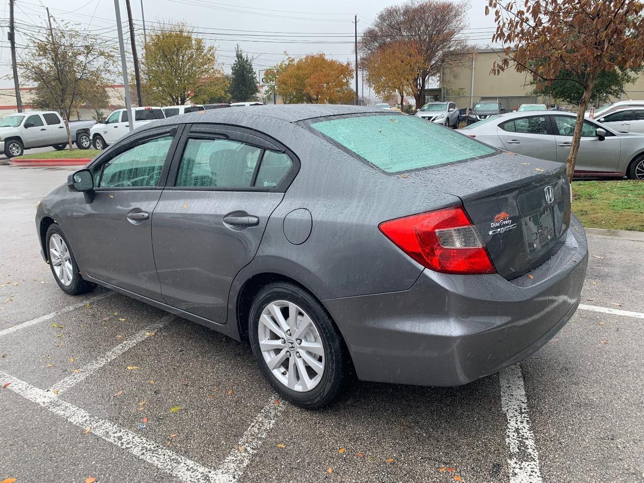 2012 Honda Civic LX Sedan 5-Speed AT Austin TX
