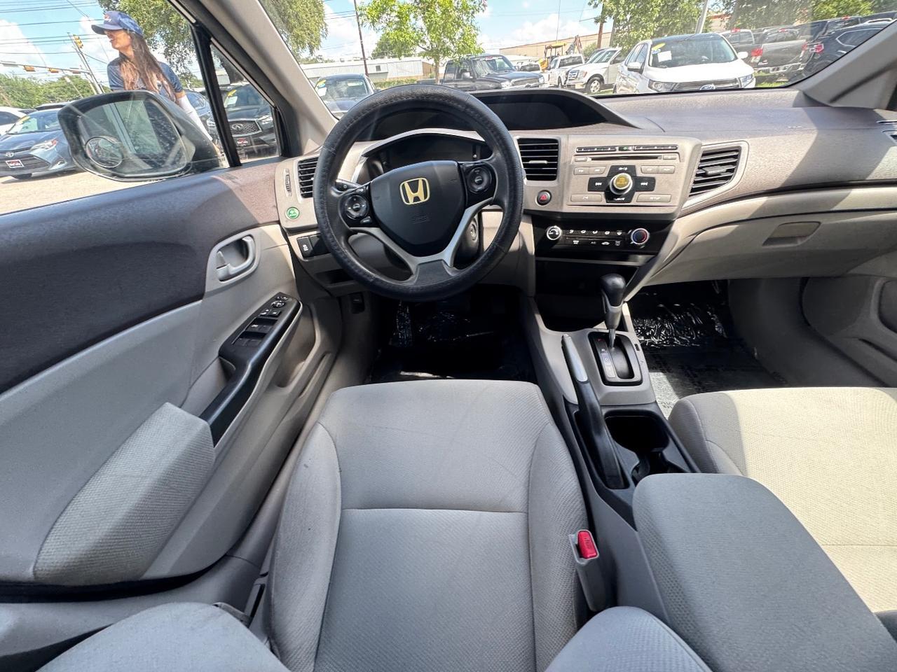 2012 Honda Civic LX Sedan 5-Speed AT Austin TX