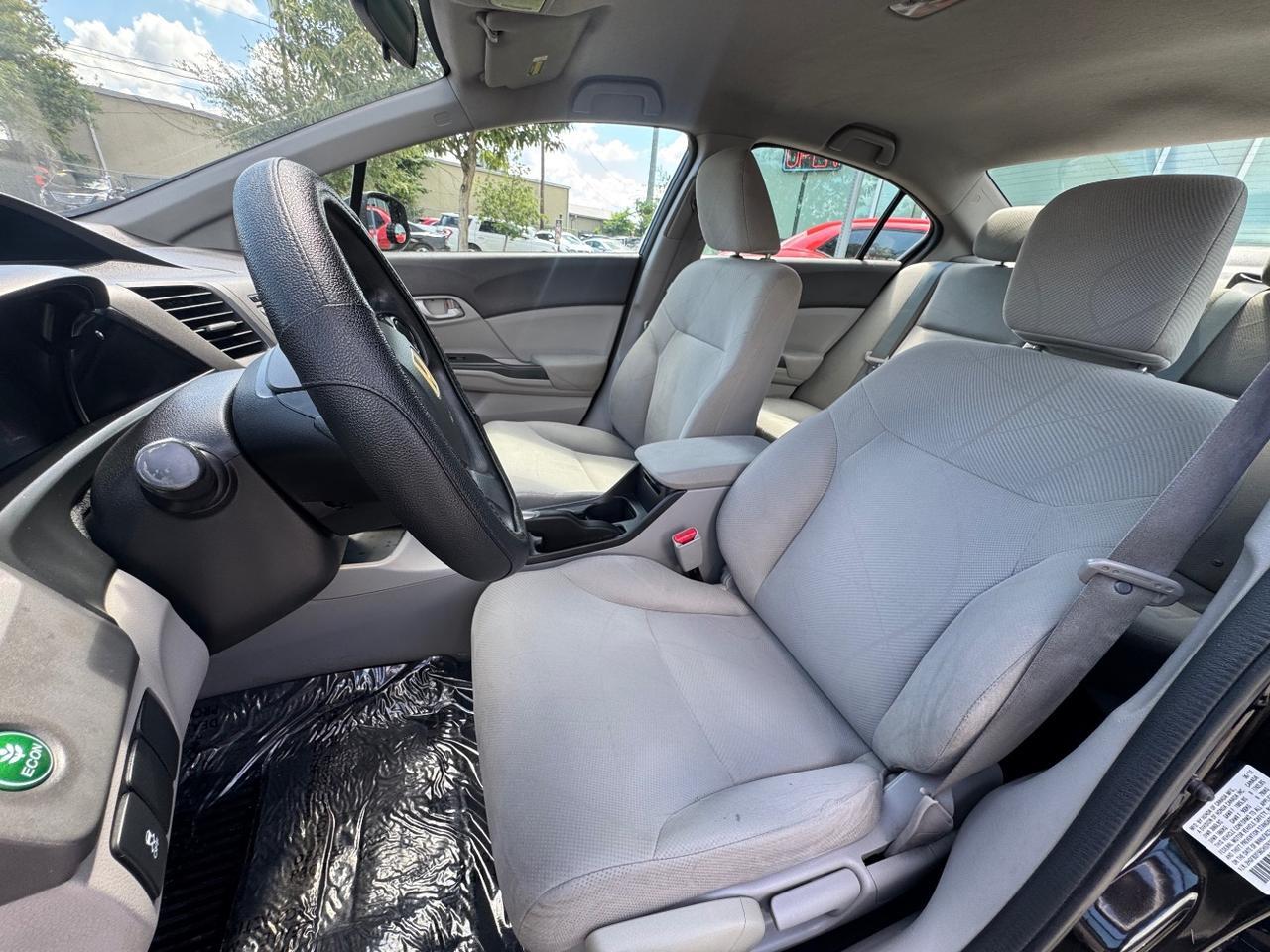 2012 Honda Civic LX Sedan 5-Speed AT Austin TX