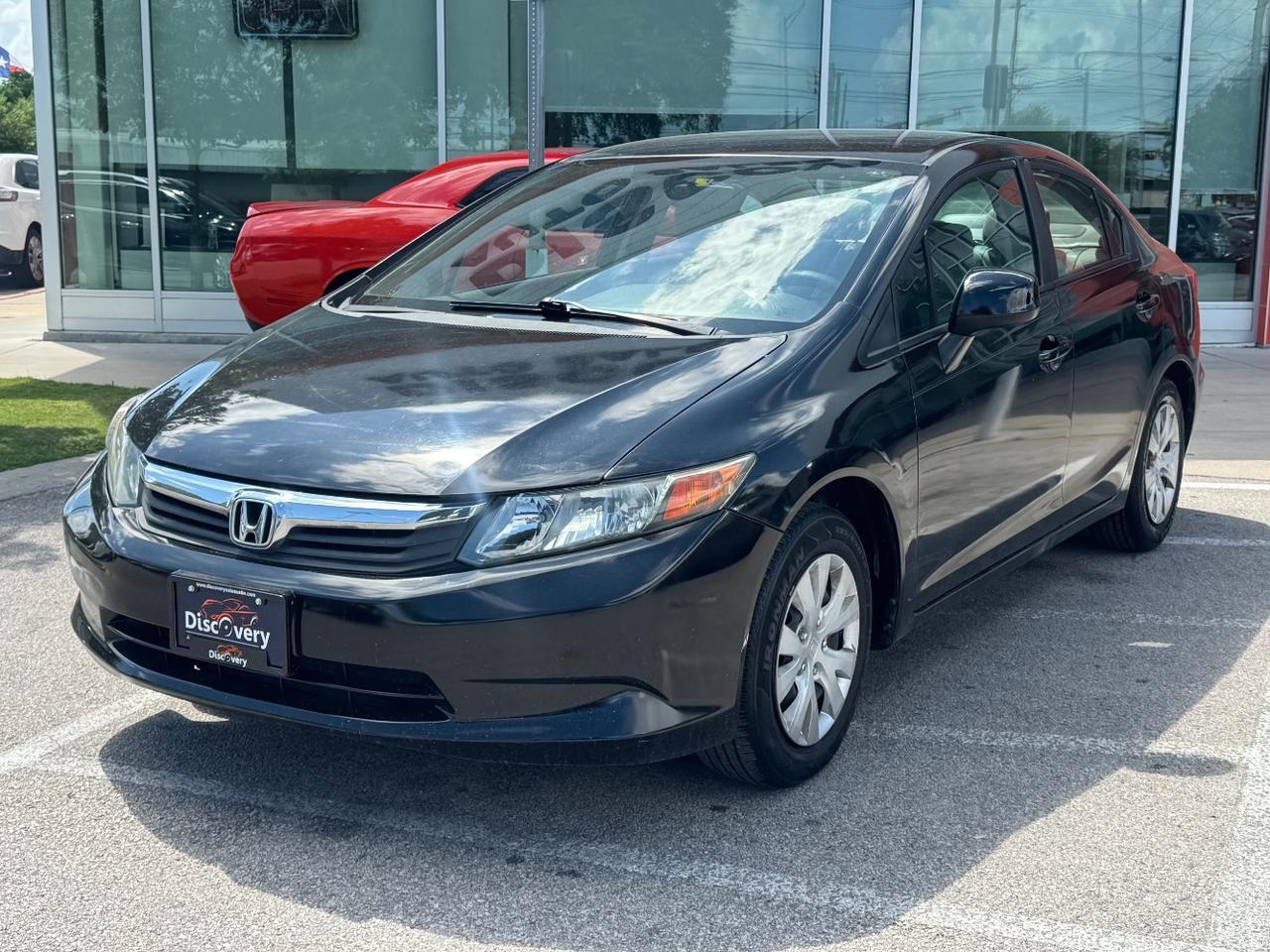 2012 Honda Civic LX Sedan 5-Speed AT