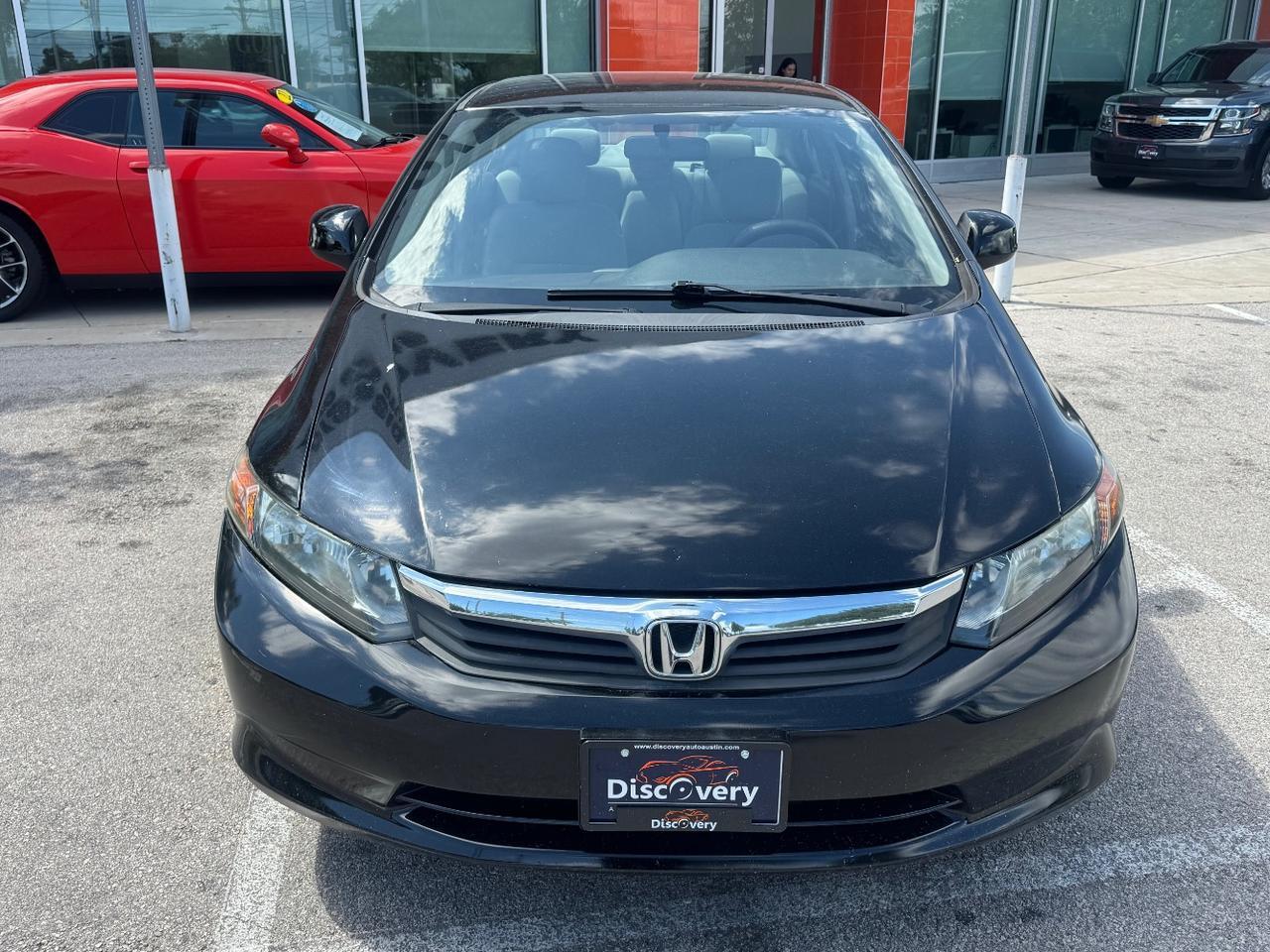 2012 Honda Civic LX Sedan 5-Speed AT Austin TX