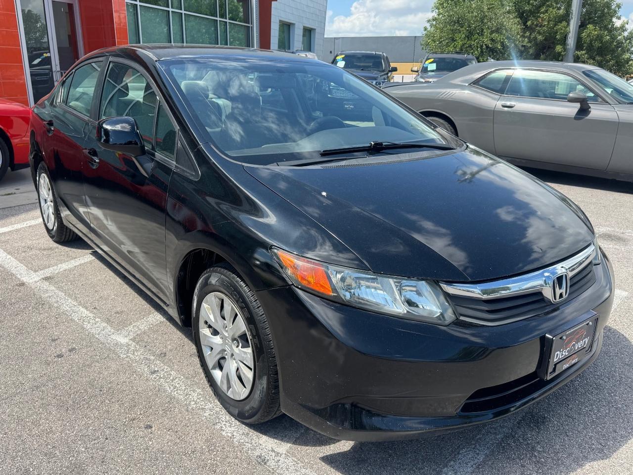 2012 Honda Civic LX Sedan 5-Speed AT Austin TX