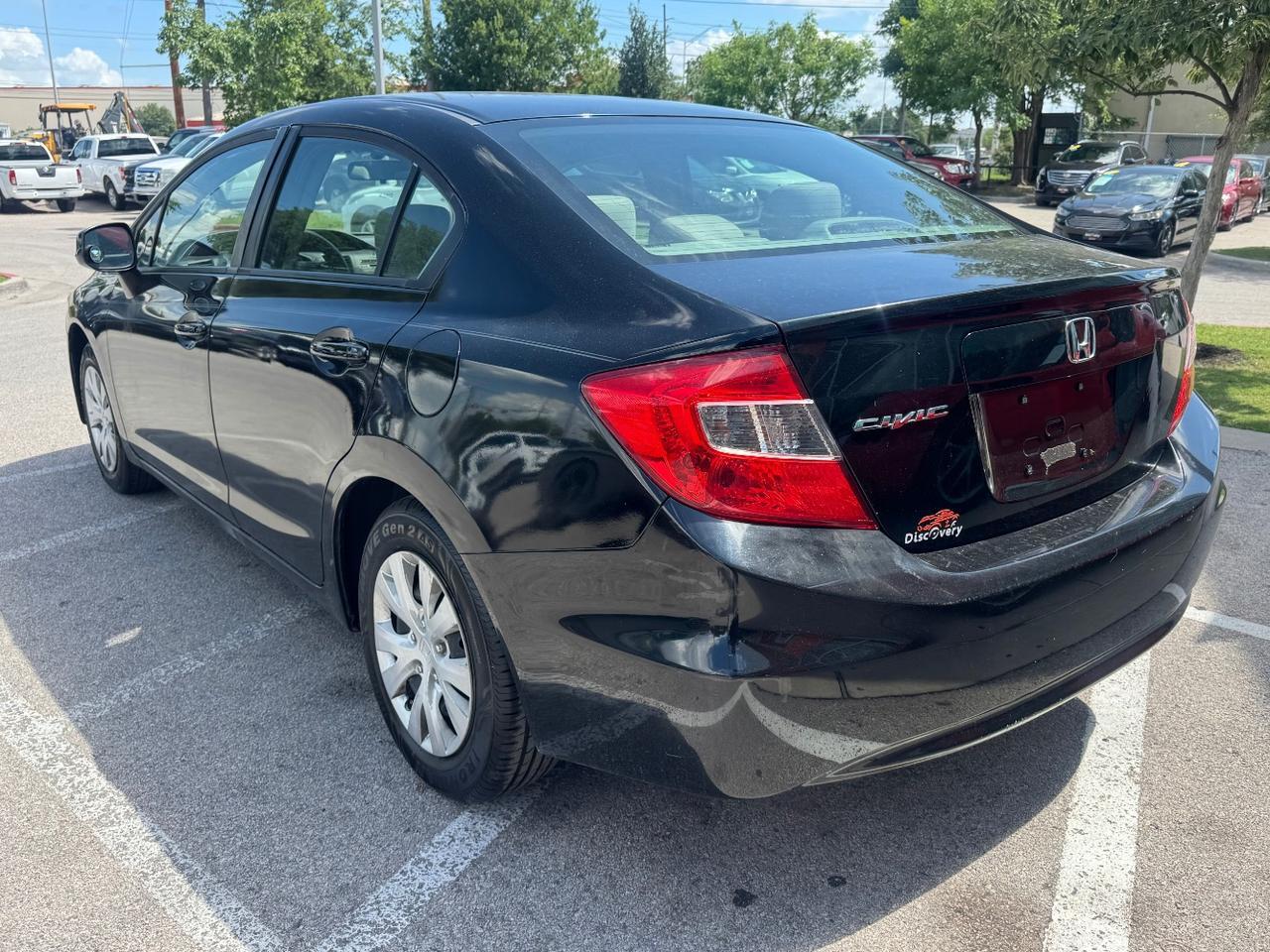 2012 Honda Civic LX Sedan 5-Speed AT Austin TX