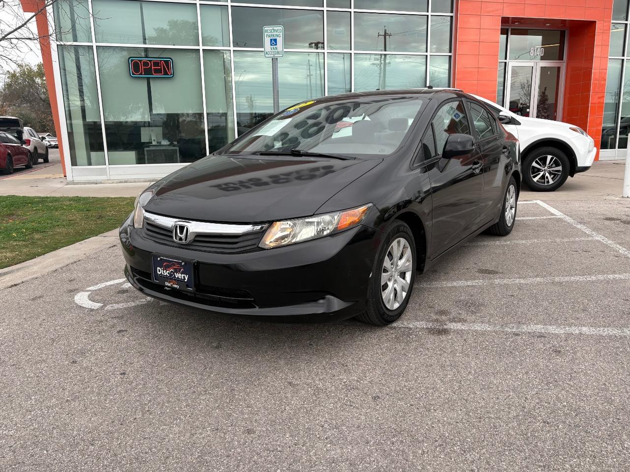 2012 Honda Civic LX Sedan 5-Speed AT