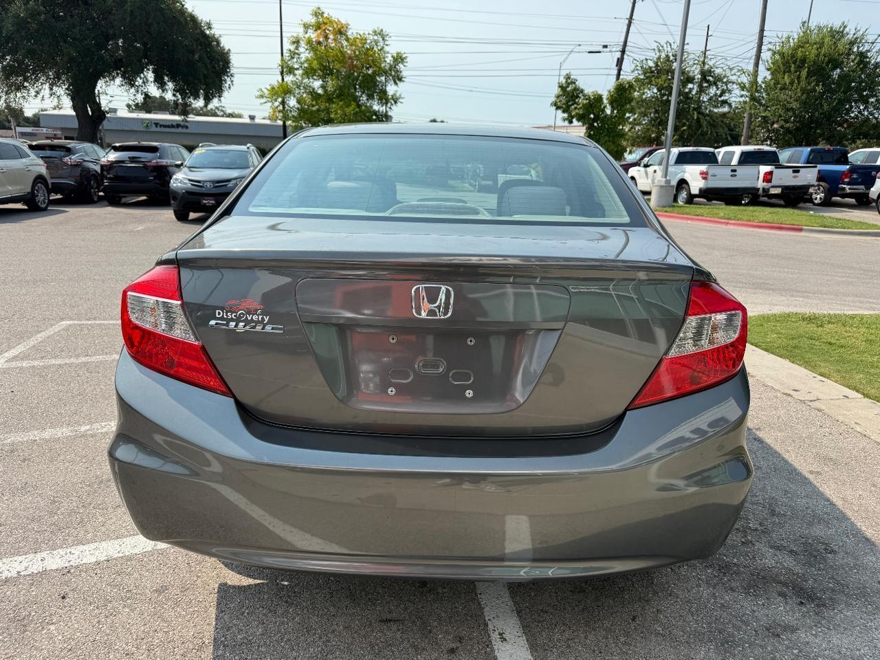 2012 Honda Civic LX Sedan 5-Speed AT Austin TX