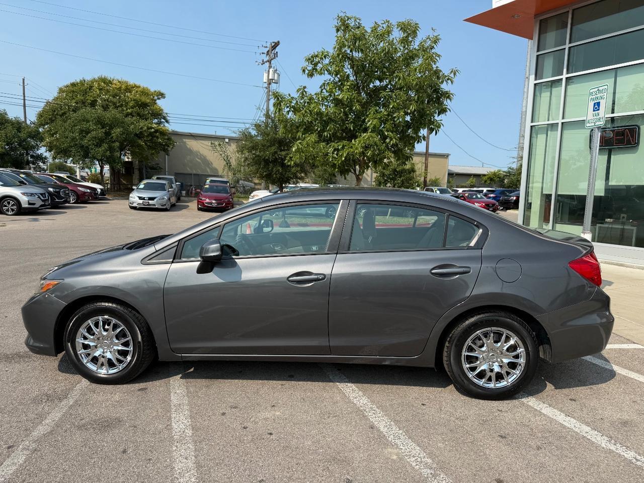2012 Honda Civic LX Sedan 5-Speed AT Austin TX
