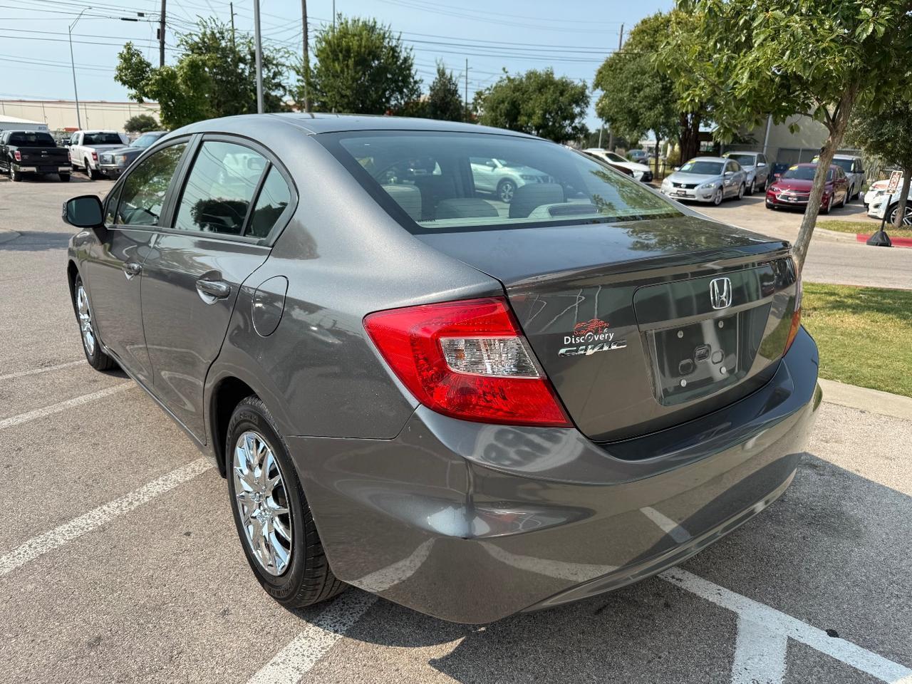 2012 Honda Civic LX Sedan 5-Speed AT Austin TX