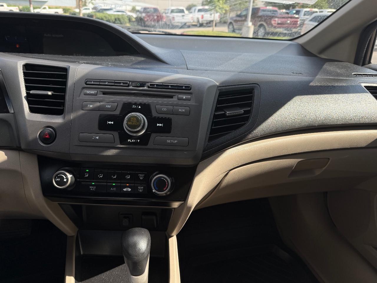 2012 Honda Civic LX Sedan 5-Speed AT Austin TX