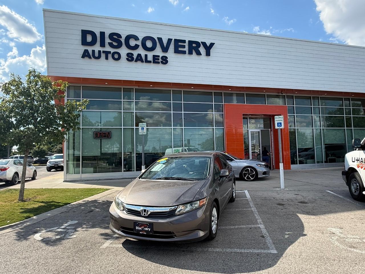 2012 Honda Civic LX Sedan 5-Speed AT Austin TX