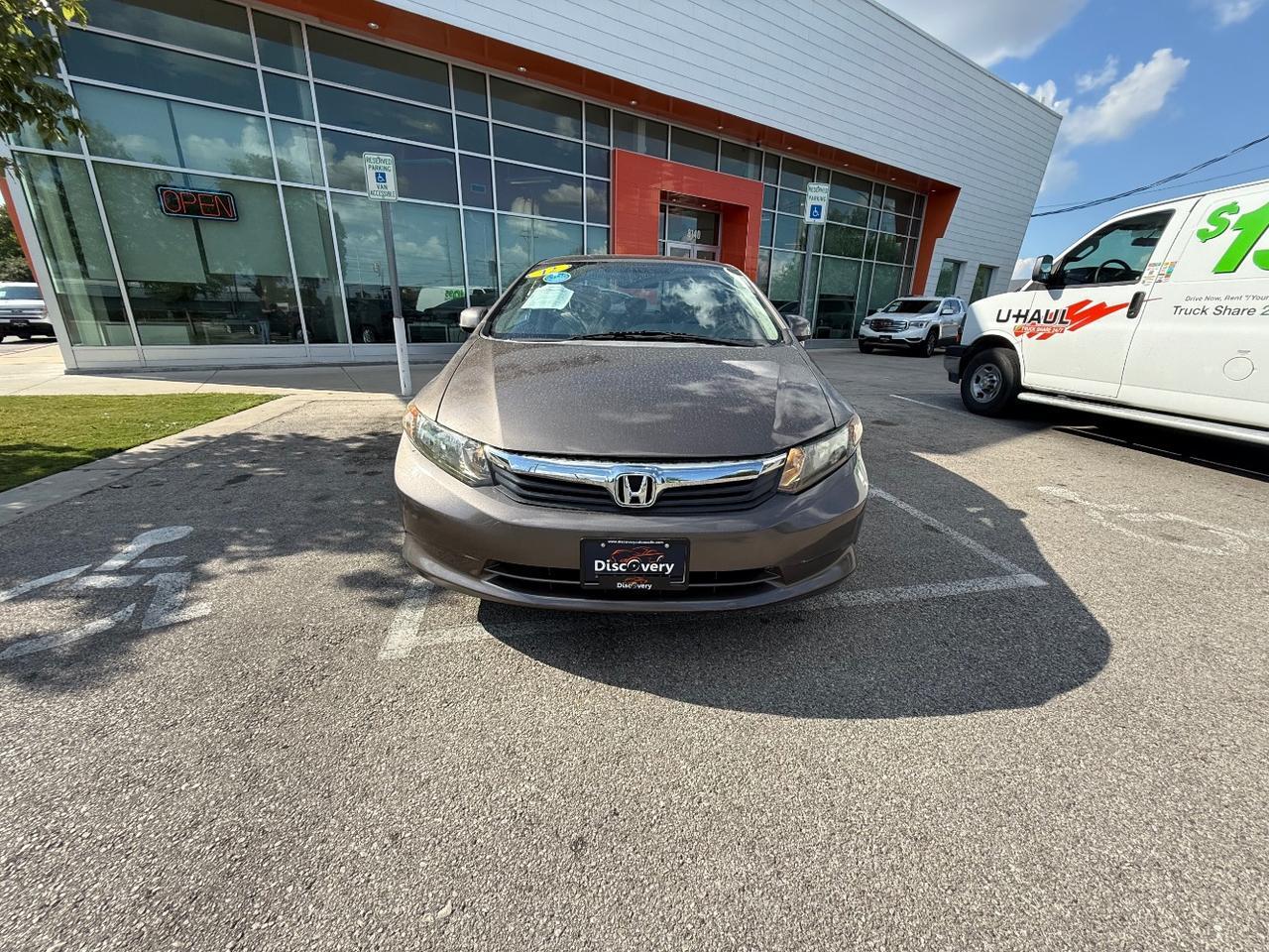 2012 Honda Civic LX Sedan 5-Speed AT Austin TX