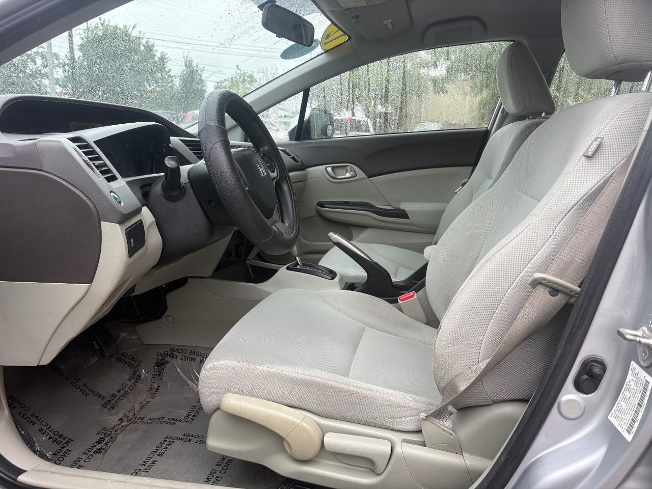 2012 Honda Civic LX Sedan 5-Speed AT Austin TX