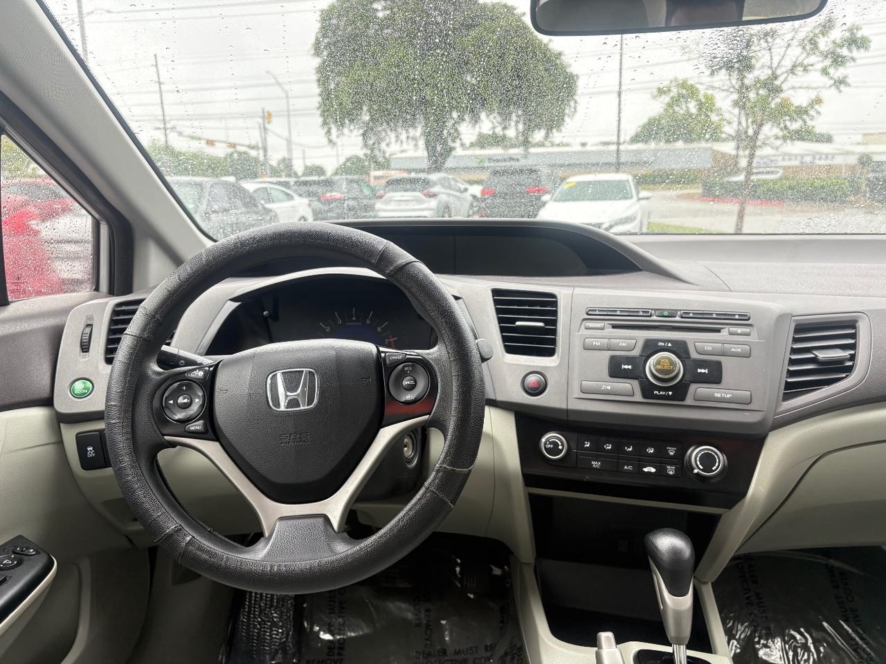2012 Honda Civic LX Sedan 5-Speed AT Austin TX
