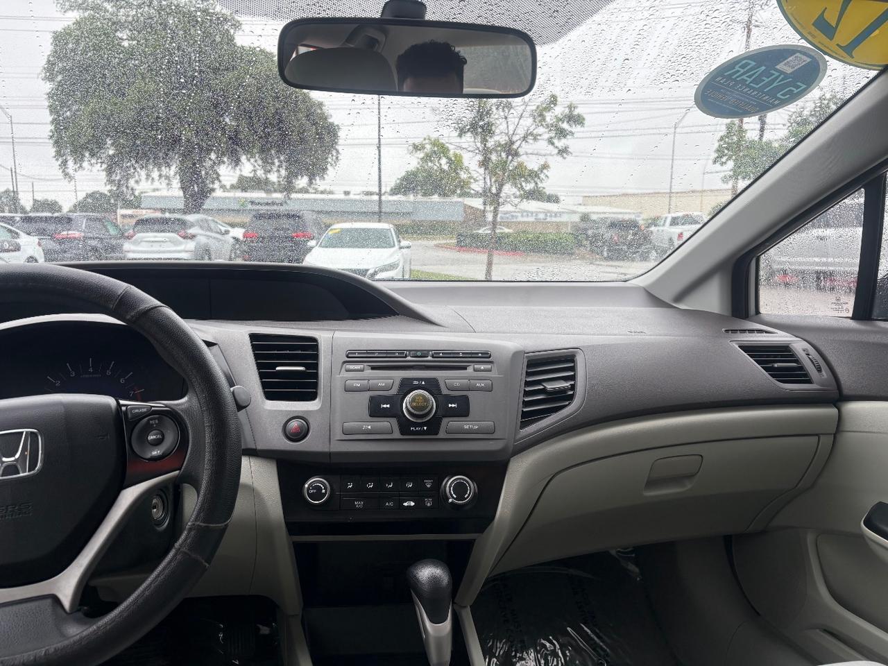 2012 Honda Civic LX Sedan 5-Speed AT Austin TX