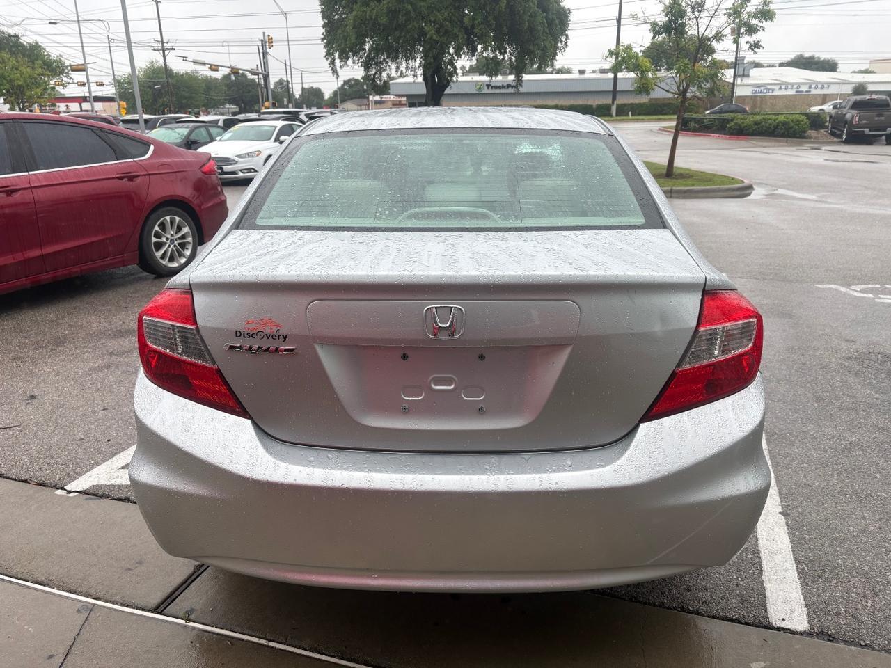 2012 Honda Civic LX Sedan 5-Speed AT Austin TX