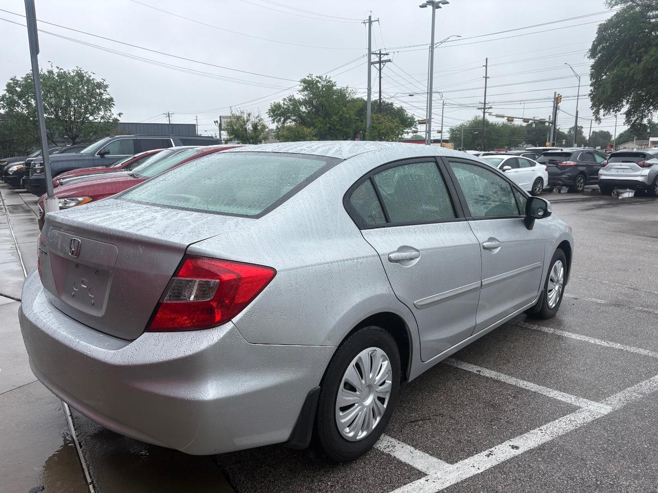 2012 Honda Civic LX Sedan 5-Speed AT Austin TX