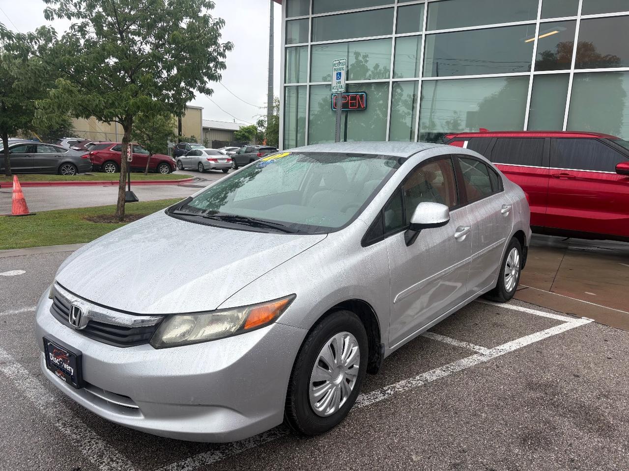 2012 Honda Civic LX Sedan 5-Speed AT Austin TX